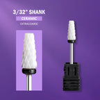 Ceramic Nail Drill Bit Milling Cutter for Manicure Pedicure Nail Files Buffer Nail Art Equipment Accessory