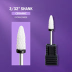 Ceramic Nail Drill Bit Milling Cutter for Manicure Pedicure Nail Files Buffer Nail Art Equipment Accessory