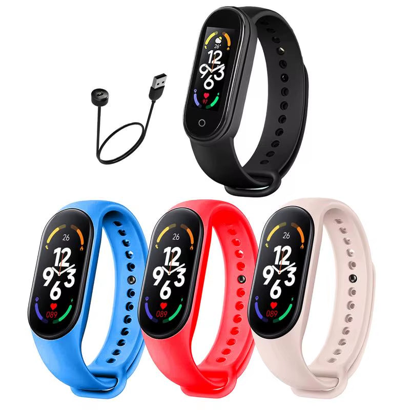 M7 Activity Fitness Trackers Fitness Tracker Watch Smart Watch with Blood Pressure Monitor Sleep Tracker Smart Watch for Weather