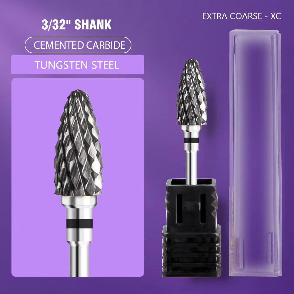 Ceramic Nail Drill Bit Milling Cutter for Manicure Pedicure Nail Files Buffer Nail Art Equipment Accessory