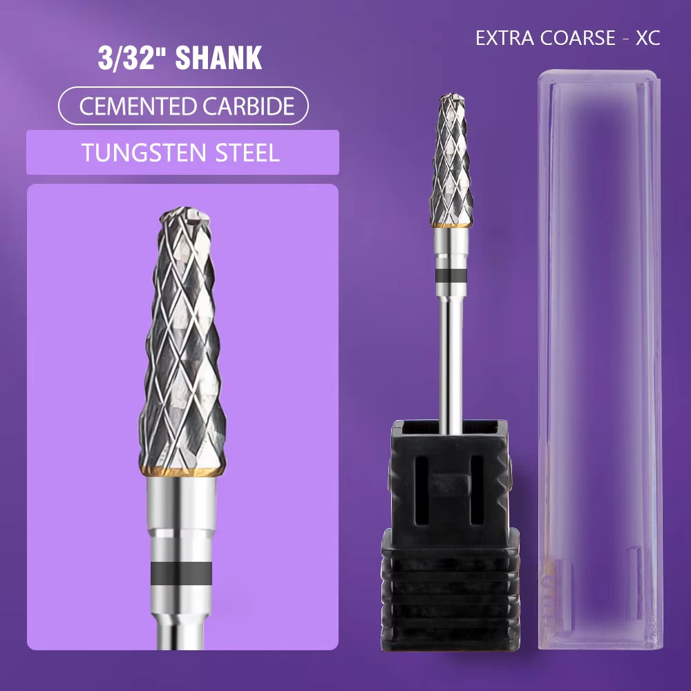 Ceramic Nail Drill Bit Milling Cutter for Manicure Pedicure Nail Files Buffer Nail Art Equipment Accessory