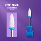 Ceramic Nail Drill Bit Milling Cutter for Manicure Pedicure Nail Files Buffer Nail Art Equipment Accessory