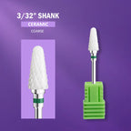 Ceramic Nail Drill Bit Milling Cutter for Manicure Pedicure Nail Files Buffer Nail Art Equipment Accessory