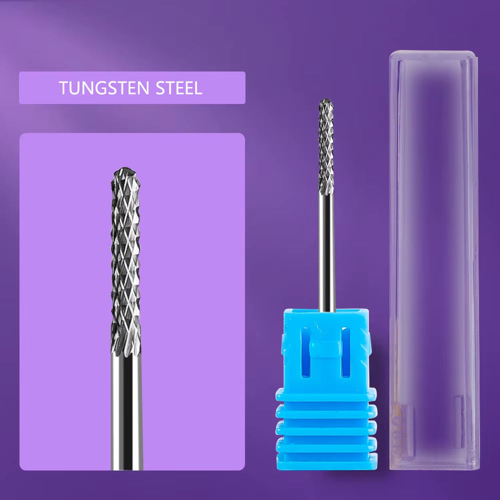 Ceramic Nail Drill Bit Milling Cutter for Manicure Pedicure Nail Files Buffer Nail Art Equipment Accessory
