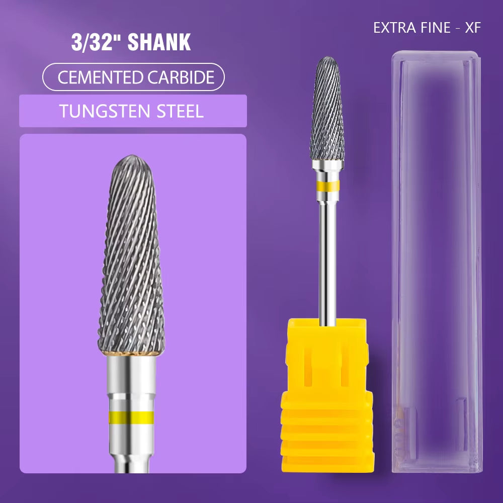 Ceramic Nail Drill Bit Milling Cutter for Manicure Pedicure Nail Files Buffer Nail Art Equipment Accessory