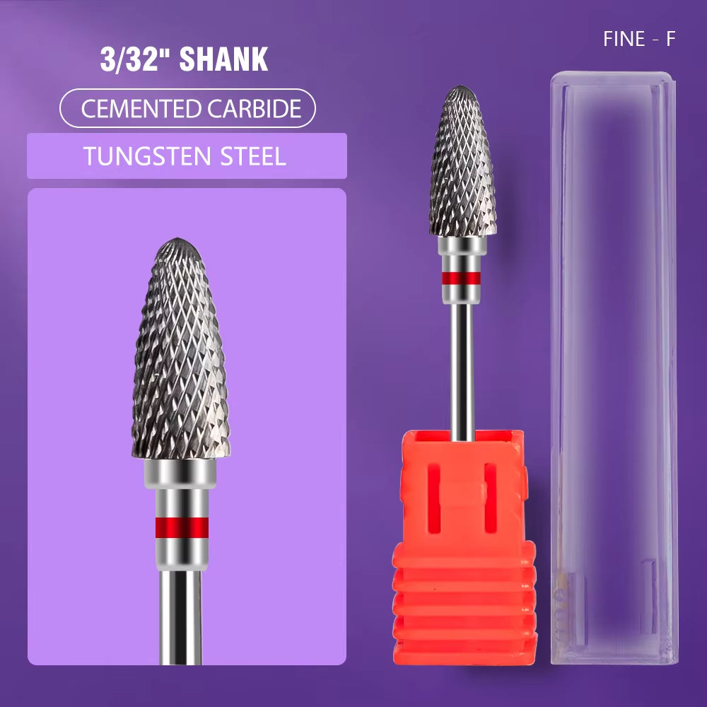 Ceramic Nail Drill Bit Milling Cutter for Manicure Pedicure Nail Files Buffer Nail Art Equipment Accessory