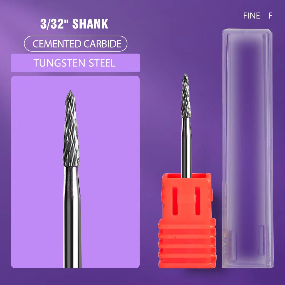 Ceramic Nail Drill Bit Milling Cutter for Manicure Pedicure Nail Files Buffer Nail Art Equipment Accessory