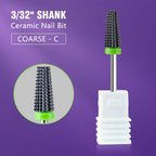 Ceramic Nail Drill Bit Milling Cutter for Manicure Pedicure Nail Files Buffer Nail Art Equipment Accessory