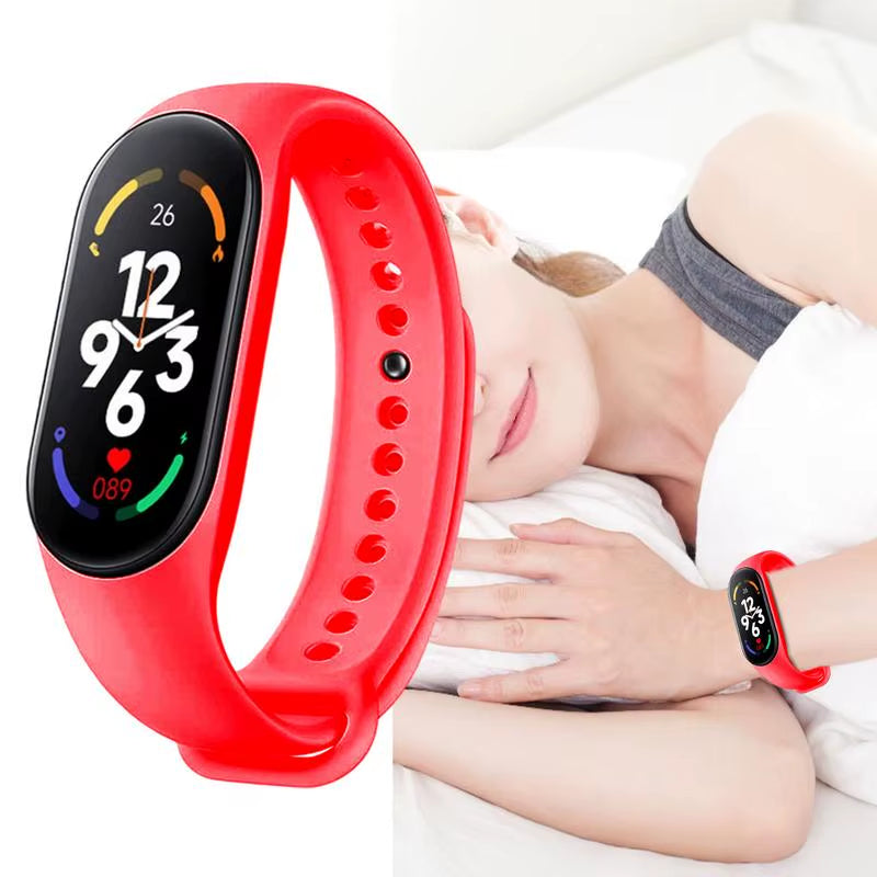 M7 Activity Fitness Trackers Fitness Tracker Watch Smart Watch with Blood Pressure Monitor Sleep Tracker Smart Watch for Weather