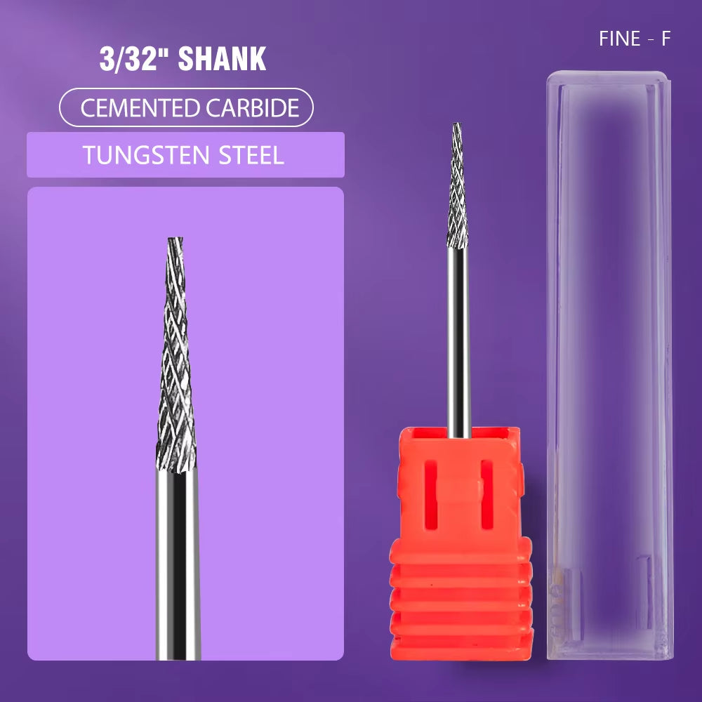Ceramic Nail Drill Bit Milling Cutter for Manicure Pedicure Nail Files Buffer Nail Art Equipment Accessory