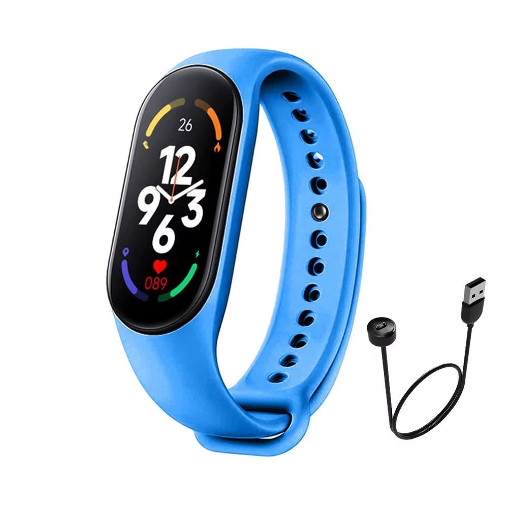 M7 Activity Fitness Trackers Fitness Tracker Watch Smart Watch with Blood Pressure Monitor Sleep Tracker Smart Watch for Weather